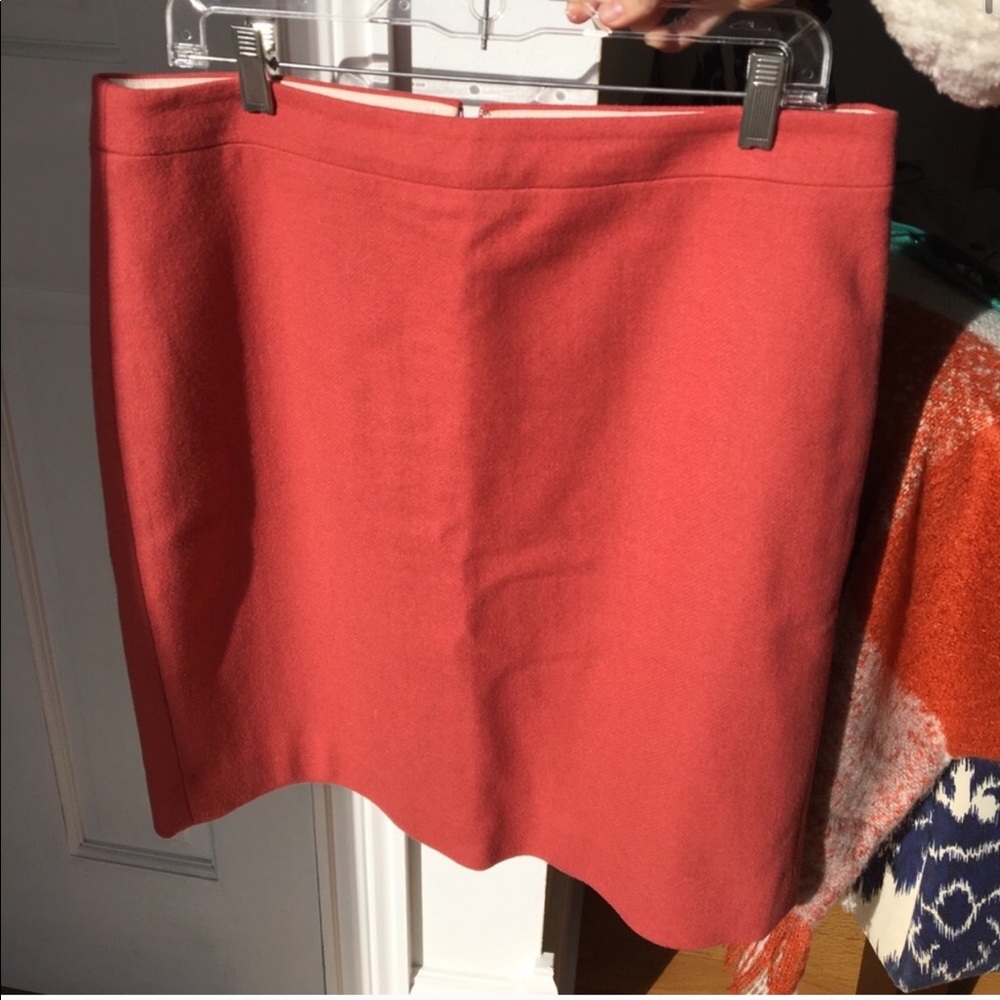 J Crew Wool Pencil Skirt